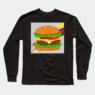 Burger Time Long Sleeve T-Shirt
